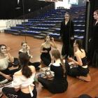 Cast members (from left) Emma Grant, Emma Moore, Katie Knighton and Sophie Moore. Photo: Supplied