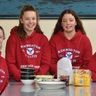Members of Ashburton College’s Phoenix Chorus (from left to right) Charlotte McKenzie (15), Emma...