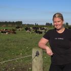 Lucy Gilbert credits keeping busy on farm, and her new business, as helping her deal with...