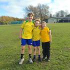 Josh, Bodhi and Lily Campbell were each awarded player of the day after their sports games. Photo...