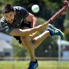 Kane Russell back in Dunedin for Christmas in 2015 prior to heading away for the Rio Olympics the...