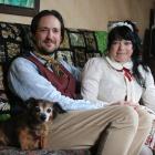 Angela Beesley Mackenzie, husband James and dog Bella are looking forward to spending time at the...