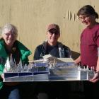 Broad Bay Boating Club members (from left) Ann Shacklady-Smith, Marty Brash and Anette Seifert...