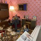 A section of the Slice of Life exhibition space is dedicated to a pop-up reading zone, led by ...