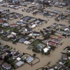 The town of Westport on the South Islands West Coast has been completely flooded with many...