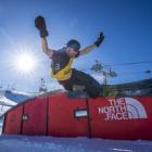 Wanaka freeskier Jackson Wells in action during last year's Winter Games NZ The Obsidian. Photo:...