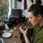 Dunedin-based jewellery designer Holly Howe.