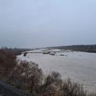 The Hurunui River rages downstream. PHOTO: SUPPLIED