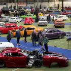 Some of the 200 cars on display at the New Zealand Hot Rod Association Zone 10 hot rod clubs’...