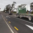 Jones Rd, Rolleston, near the intersection with Hoskyns Rd. Photo: Geoff Sloan