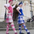 Dancers Hemione  Roach (left) and Zoe Meeten (both 11) travelled to Oamaru from Blenheim to be at...