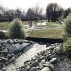Rain last week caused another sediment overflow from the Wanaka Alpha Series subdivision...