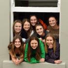 University of Otago students and flatmates (clockwise, from top left) Sarah Millar (21), of...
