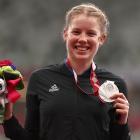 Sprinter Danielle Aitchison claimed New Zealand's fourth medal of the Games. Photo: Getty Images 