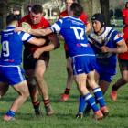 Matt Black takes the ball to the line for Halswell against the Northern Bulldogs. Photo: Chris...