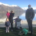Mount Maunganui couple Andrew and Katie Dawson and their children Clementine (4) and Primrose (2)...