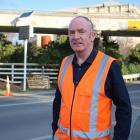 Waitaki District Council roading manager Mike Harrison is rapt about the installation of lasers...