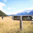 The Alps 2 Ocean Cycle Trail runs from Mt Cook to Oamaru. PHOTO: REBECCA RYAN