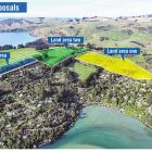 The proposed location of a residential rezoning in Purakaunui that was ruled out of scope of the...