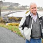 Robin Wilson stands on the soon to be constructed Invercargill to Bluff walkway and cycleway on...