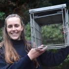 University of Otago zoology master’s graduate Charlotte Patterson is the lead researcher in New...