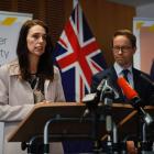 Prime Minister Jacinda Ardern and Director-General of Health Ashley Bloomfield. Photo: NZ Herald