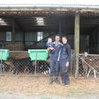 Dairy farmers Ollie and Lauren Badcock and 7-month-old Wilfred moved to Gore last year. PHOTOS:...