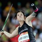 Holly Robinson hurls the javelin to a silver medal at the 2018 Commonwealth Games on the Gold...