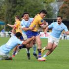 North Otago’s player of origin Levi Emery made several good breaks on debut on Saturday. PHOTO:...