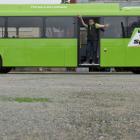 Preparing to test an electric bus on Dunedin’s hills are (from left) project manager Abbey...