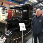 National Transport and Toy Museum curator Jason Rhodes, of Wanaka, is keen for the film industry...