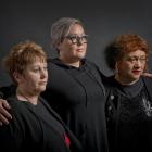 Bereaved mothers (from left) Susan Mataki, Maree Landrebe and Vicki Taylor-Blair, whose sons were...