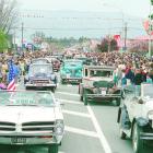 The Central Otago Vintage Car Club parade at the Alexandra Blossom Festival in 1999. PHOTO: ODT...