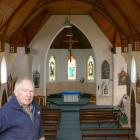 St Patrick’s Catholic Church, Lawrence parish chairman Geoff Blackmore stands in the soon-to-be...