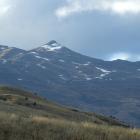 Coronet Peak, pictured late yesterday afternoon,  is scheduled to open on June 7. Photo by...