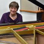 Pianist Deidre Irons at the DSO in Hanover Hall on Tuesday morning. PHOTO: GREGOR RICHARDSON

