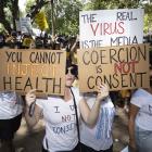 Most anti-vax propaganda is a parade of hyperbolic “real-life” stories. Photo: Getty Images