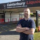 Paul McMahon hopes three bottle shops in Wainoni and Linwood will not be allowed to reopen. Photo...