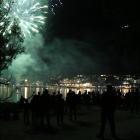 The new year begins with pyrotechnics in Queenstown. Photo: Paul Taylor