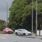 Two cars crashed at the intersection of Isabella St and Yarrow St. Photo: Valu Maka