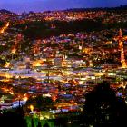 Dunedin's ageing network of amber high-pressure sodium streetlights, viewed from Signal Hill, is...