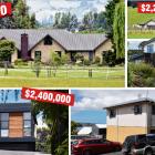 The top sale prices for Dunedin homes to November last year were in (clockwise from top left)...