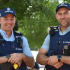 Alcohol harm prevention officer Sergeant Ian Paulin (left) and his successor Sergeant Steve Jones...