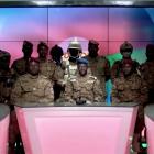 Captain Sidsore Kader Ouedraogo, spokesman for the Patriotic Movement for Safeguarding and...