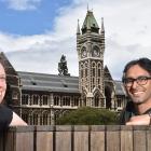 University of Otago glaciologist Prof Christina Hulbe and microbiologist Associate Prof Sergio...
