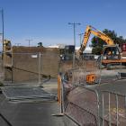 The roundabout at Rolleston Drive/Tennyson St is being replaced with traffic lights. Photo: Star...