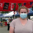 Oamaru Farmers’ Market volunteer Hannah Shellish (15) likes making a difference in the community....