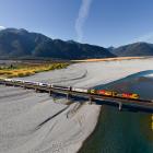 There are fears the TranzAlpine train may not resume service for the start of summer. PHOTO:...