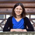 Researcher Rosemary Brown stands outside the University of Otago physiology building yesterday....