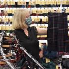 The Scottish Shop retailer Sharon Hannaford in the store on Thursday. PHOTOS: GREGOR RICHARDSON